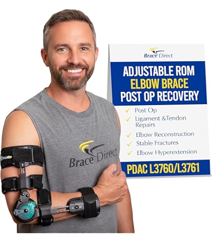 Amazon.com: Breg HEX Adjustable Hinged Elbow Brace (Small